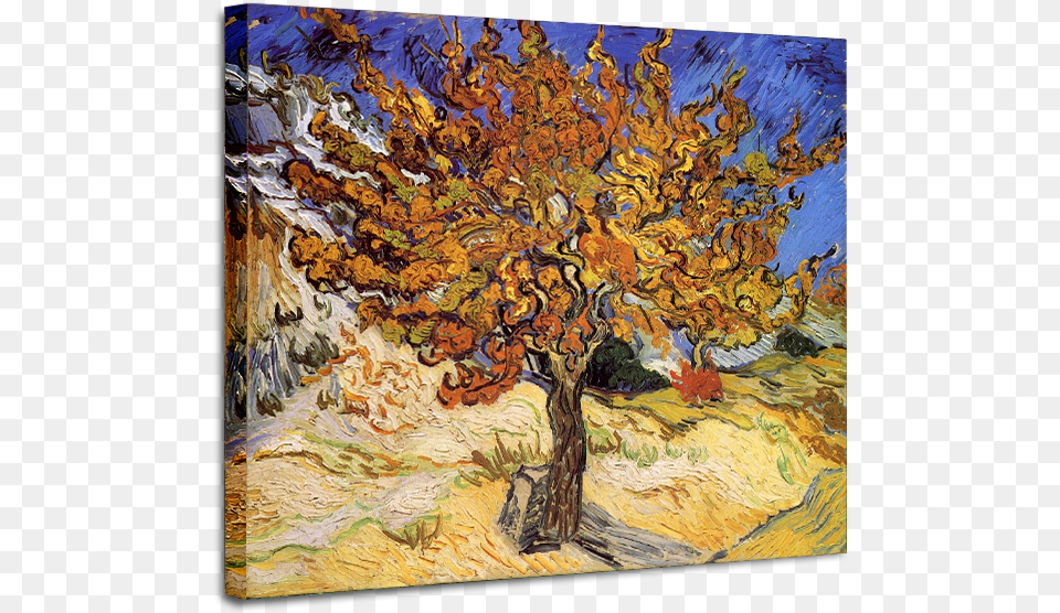 Mulberry Tree Vincent Van Gogh Mulberry Tree Prints, Art, Painting, Plant, Modern Art Png