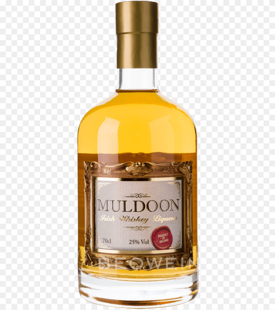 Muldoon Irish Whiskey Liqueur, Alcohol, Beverage, Liquor, Bottle Png Image