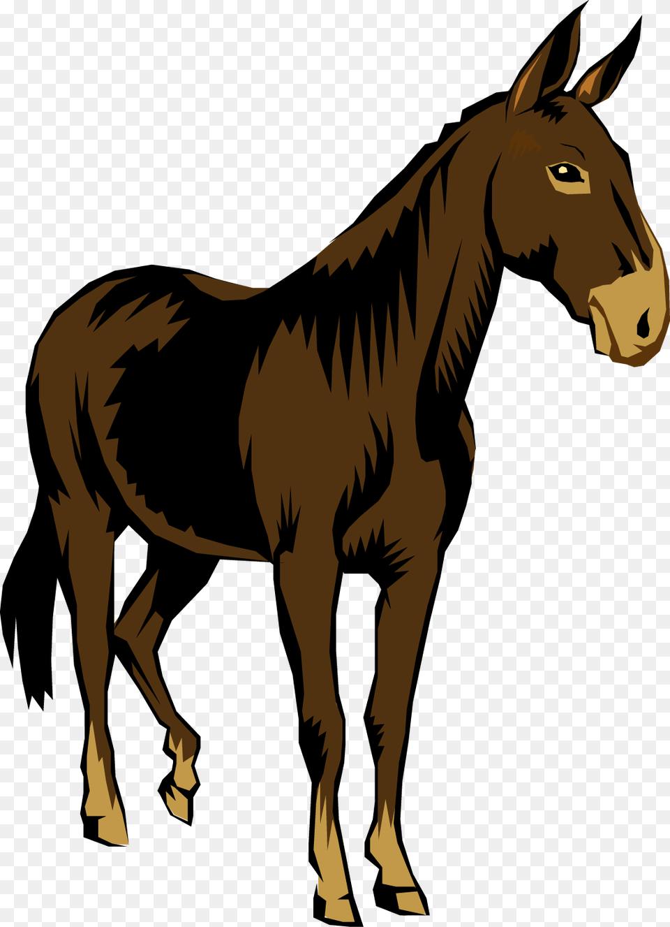 Mule Clip Art, Animal, Colt Horse, Horse, Mammal Free Png Download