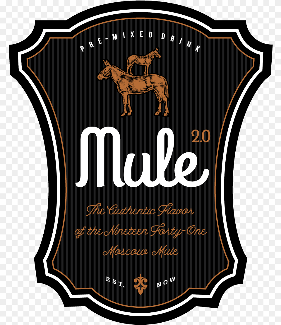 Mule Dog Catches Something, Logo, Advertisement, Vest, Clothing Png Image