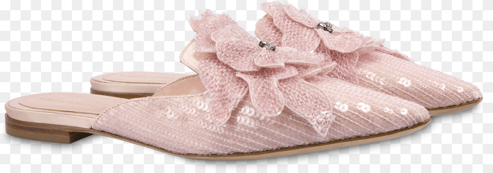 Mules With Pink Sequins Sandal, Clothing, Footwear, Shoe, Sneaker Png