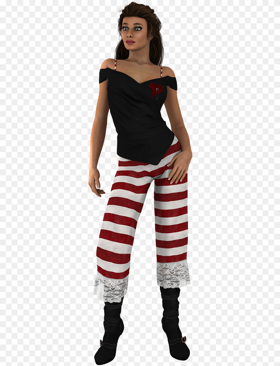 Mulher Em Pe, Clothing, Pants, Teen, Person Png Image