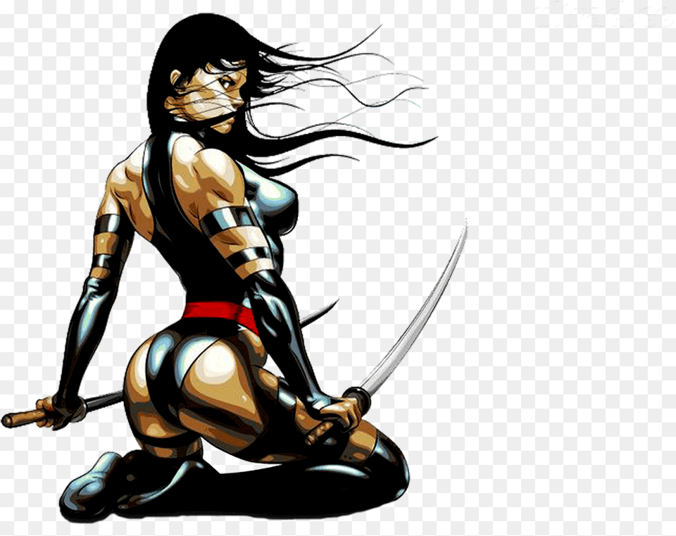 Mulher Ninja Em Psylocke X Men, Adult, Male, Man, Person Png Image