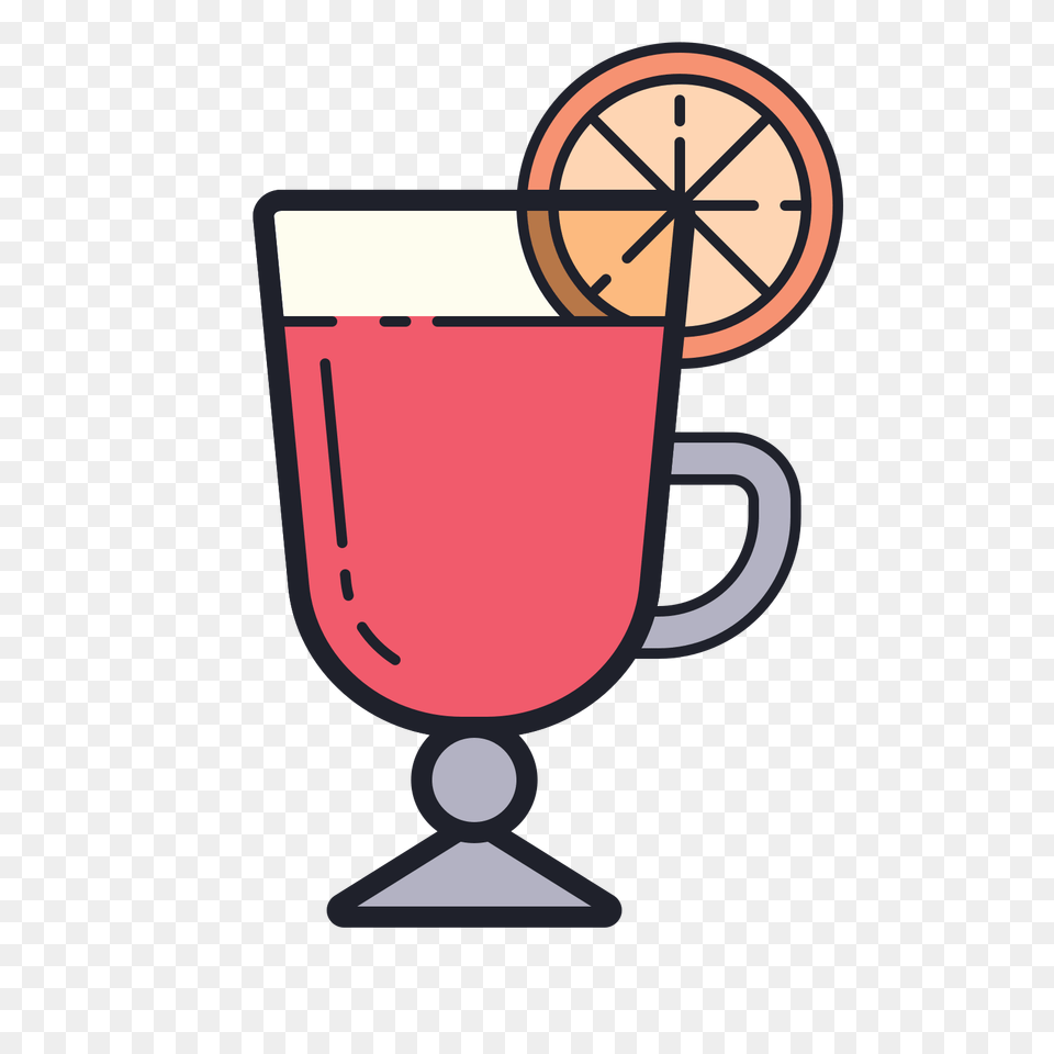 Mulled Wine Icon, Glass, Beverage, Juice, Alcohol Png Image
