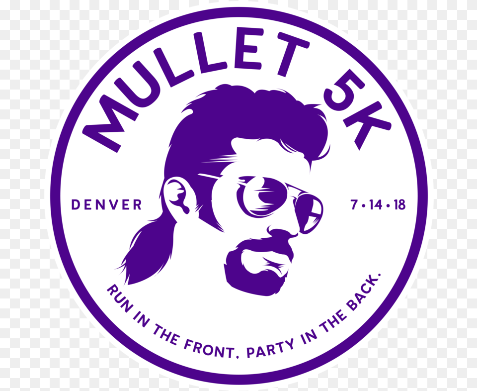 Mullet 5k Run Denver Co 5k Poster, Logo, Baby, Person, Face Png Image