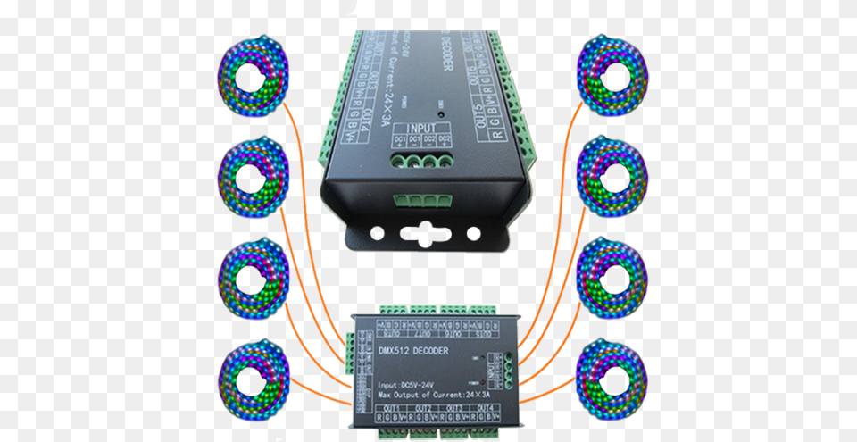 Multi 3ach Led Decoder Dimmer Png Image