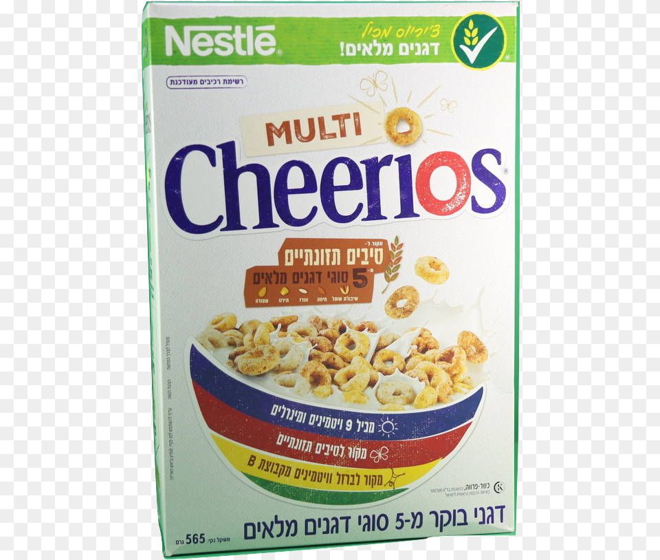 Multi Cheerios Nestle 565 Nestle Cheerios Logo, Food, Snack, Advertisement, Bowl Free Transparent Png