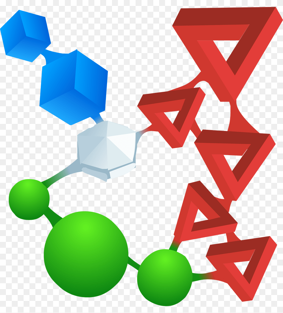 Multi Color Molecule Clipart, Green, Art, Graphics, Symbol Png