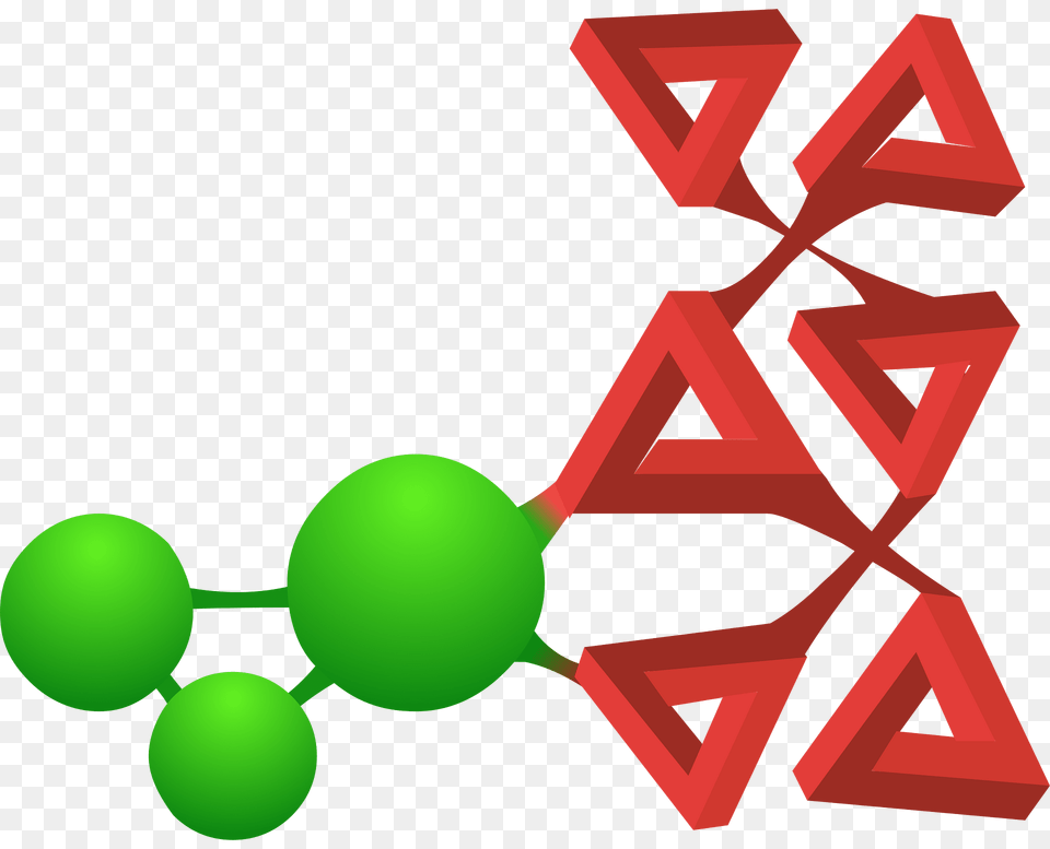 Multi Color Molecule Clipart, Green, Symbol Png Image