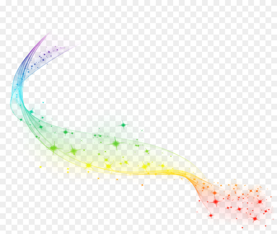 Multi Color Stars, Art, Graphics, Outdoors Free Png