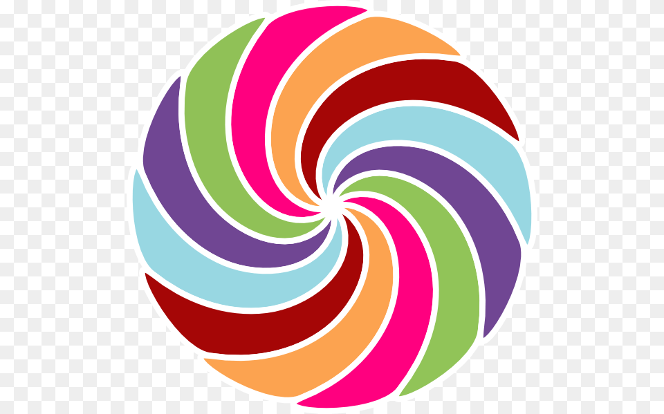 Multi Colored Clipart, Candy, Food, Spiral, Sweets Free Png Download