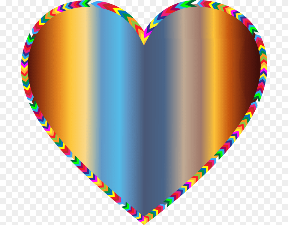 Multi Colored Heart, Balloon Free Transparent Png