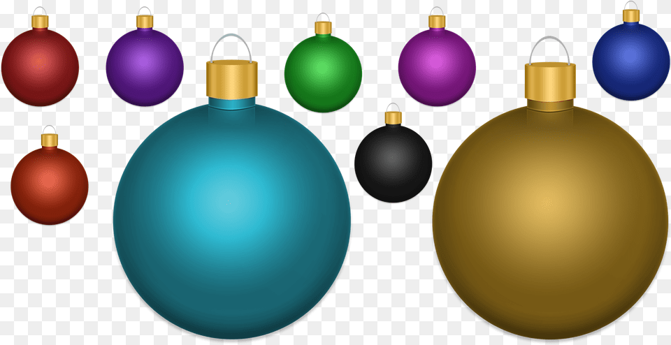 Multi Colored Images Gallery Christmas Tree Ornament, Sphere, Ammunition, Bottle, Cosmetics Png Image
