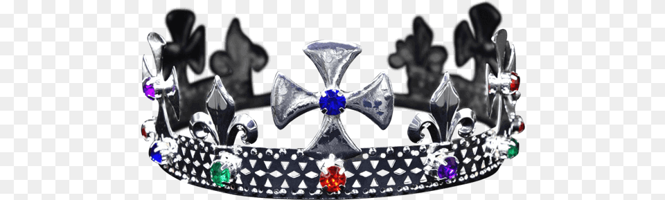 Multi Colored Kings Crown Crown, Accessories, Jewelry Free Transparent Png