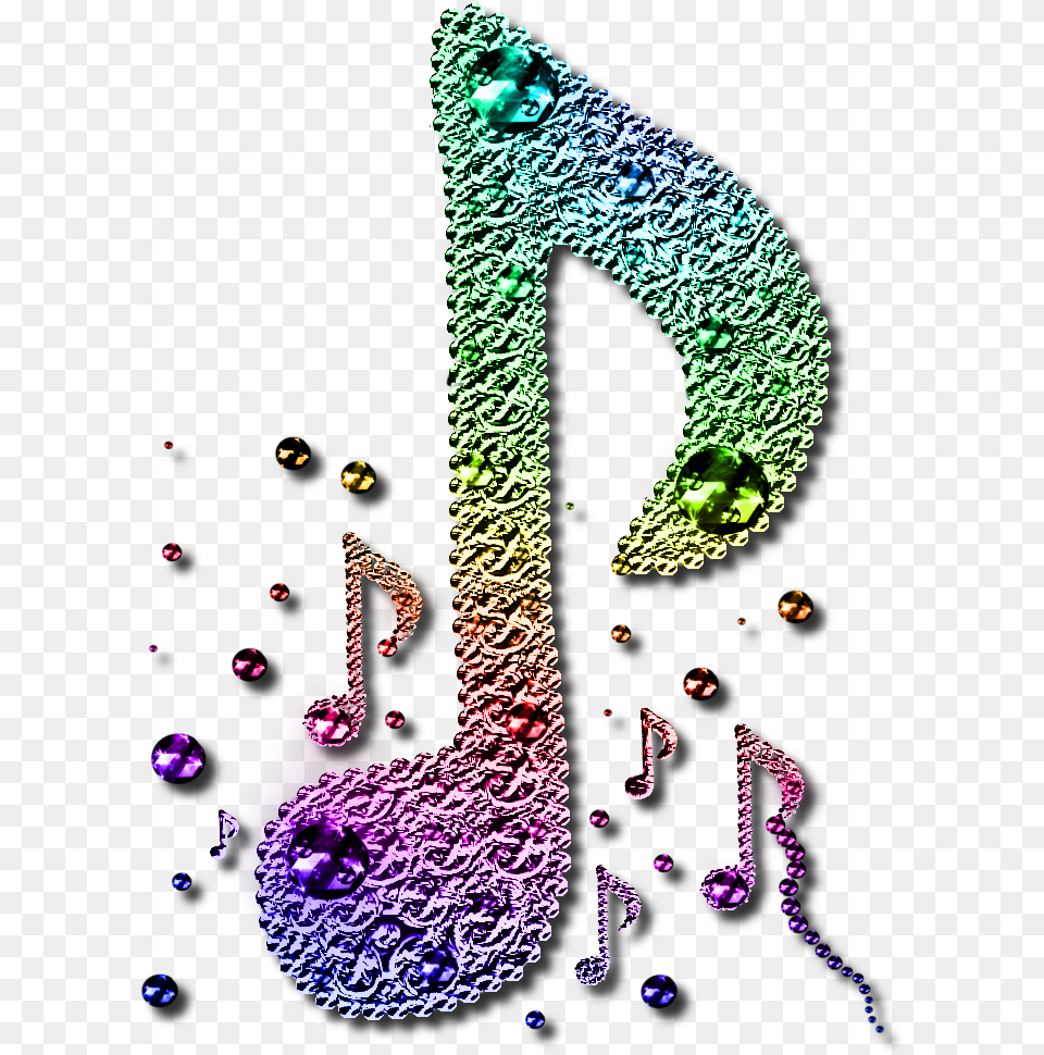 Multi Coloured Plated Musical Notes Design 5 By Jssanda Color Musical Notes Clipart, Number, Symbol, Text, Adult Free Png Download