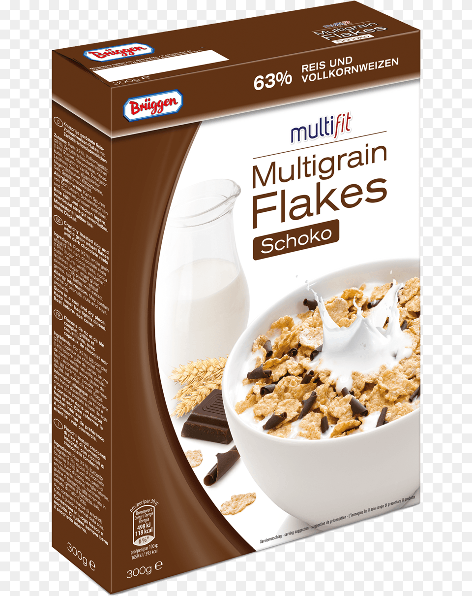 Multi Fit Choc Brueggen Cereals, Bowl, Breakfast, Food, Cream Png