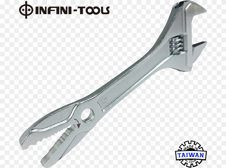 Multi Function Alligator Adjustable Wrench 8 Inch Hole Cutter For Stainless Steel Sink, Sword, Weapon Png Image