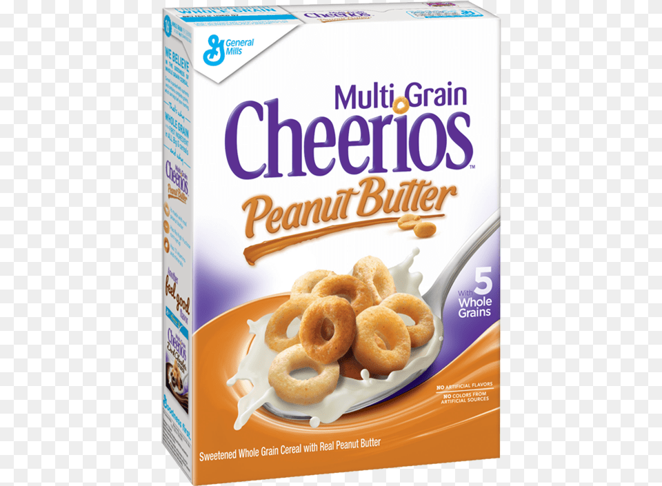 Multi Grain Cheerios 9 Oz, Food, Bread, Bagel, Sweets Free Transparent Png