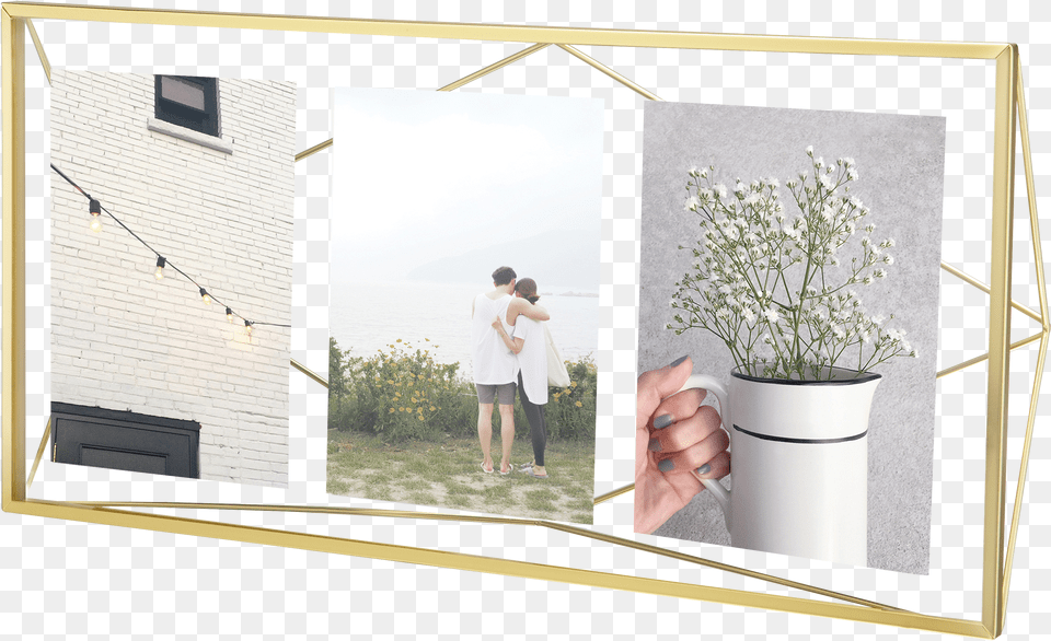 Multi Photo Frame For Desk, Art, Pottery, Potted Plant, Planter Free Png