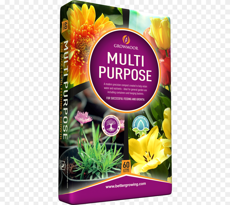 Multi Purpose Growmoor Multi Purpose Compost, Advertisement, Herbal, Herbs, Plant Free Png Download