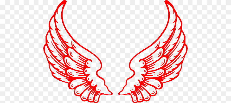 Multi Red Wings Clip Art At Clker Pink Angel Wings Clip Art, Dynamite, Weapon Free Transparent Png