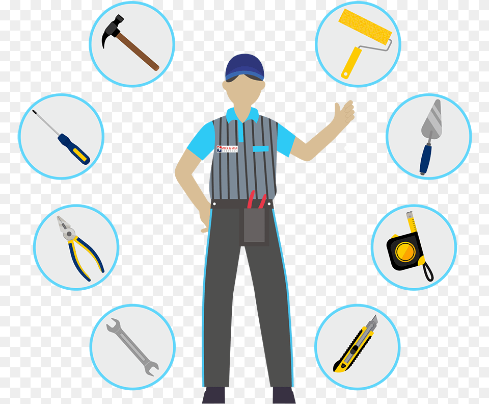 Multi Skilled Handymen At Spick And Facility Management Rueda Del Ser Celta, People, Person, Baseball Cap, Cap Png