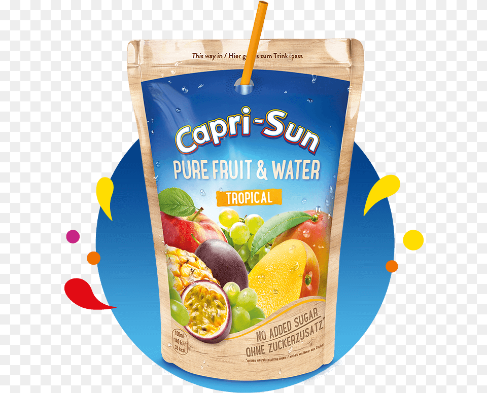 Multi Vitamin Capri Sun, Advertisement, Citrus Fruit, Food, Fruit Png Image