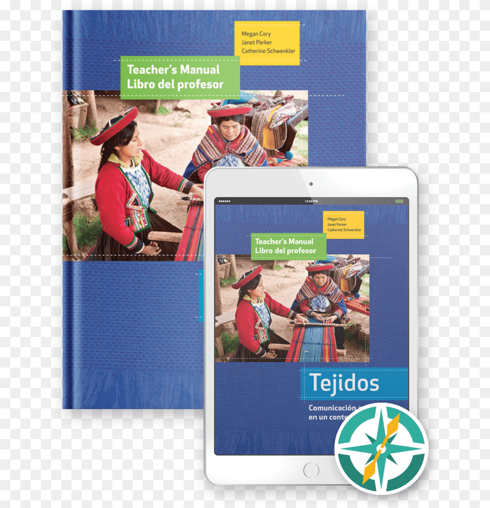 Multi Year Softcover Print And Digital Teacher Package Brochure, Adult, Person, Female, Woman Png