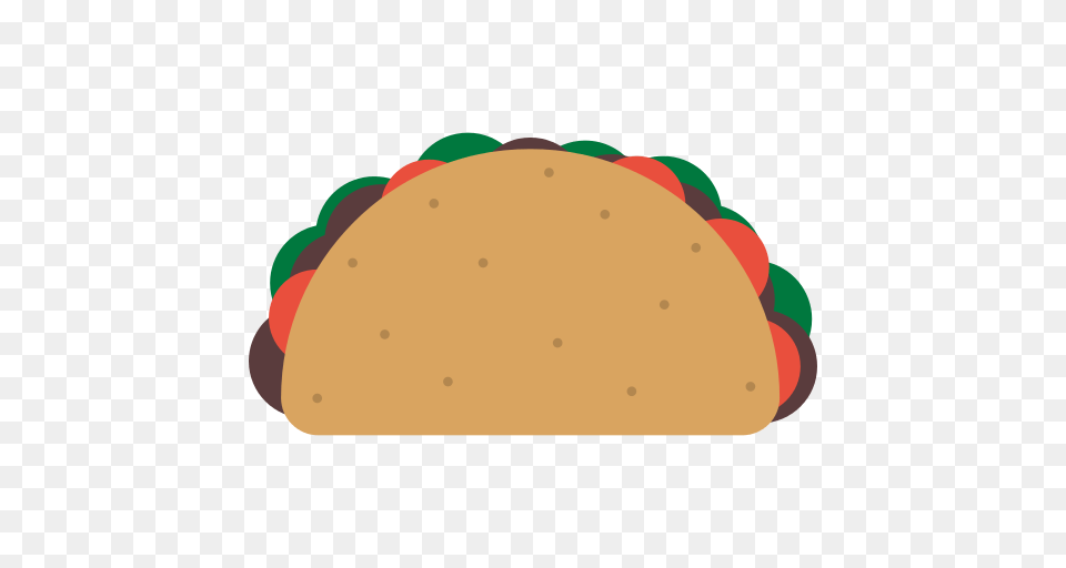 Multicolor Taco Icons And Graphics, Food, Bread Free Transparent Png