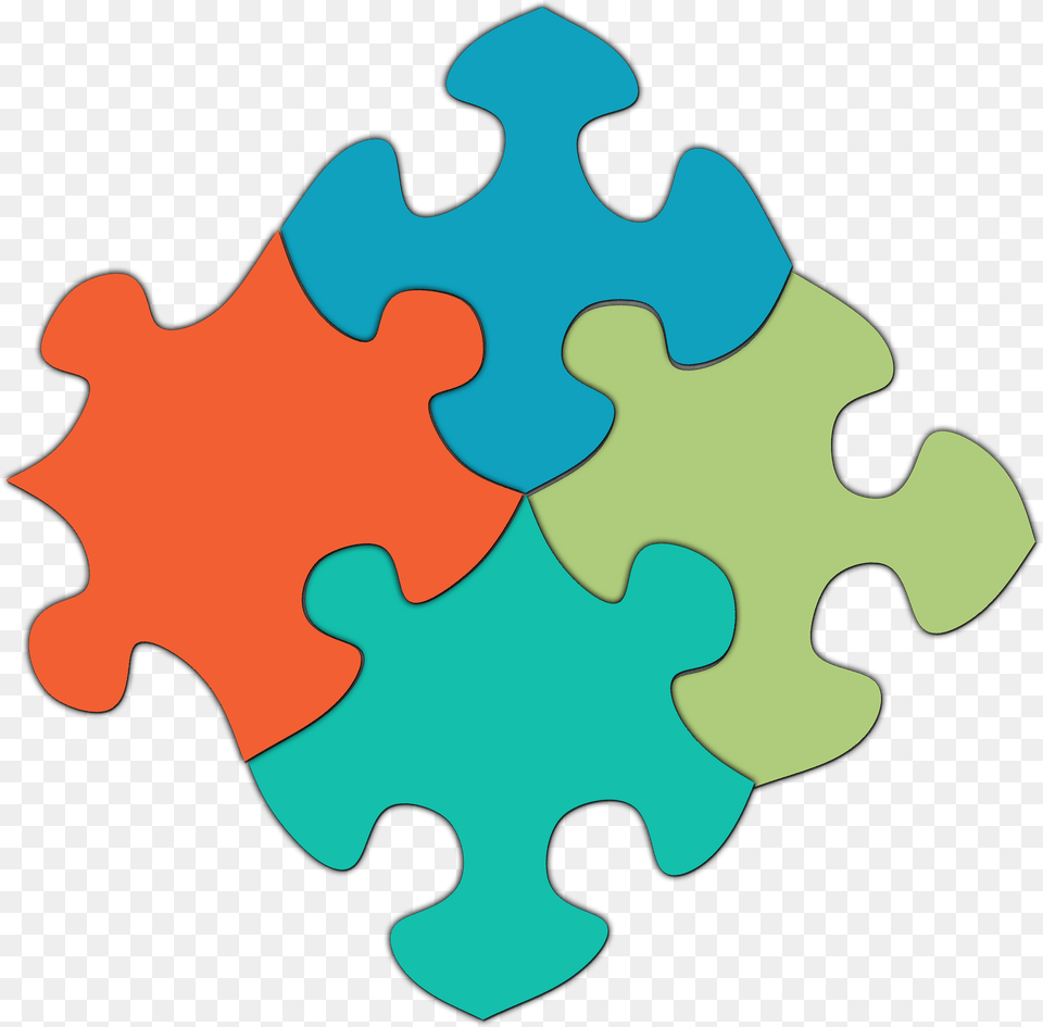 Multicolored Puzzles Clipart, Game, Jigsaw Puzzle Png Image