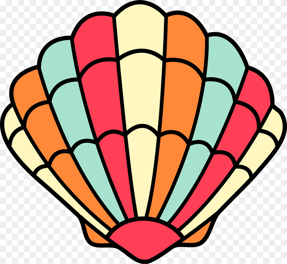 Multicolored Shell Clipart, Dynamite, Weapon, Aircraft, Hot Air Balloon Free Png