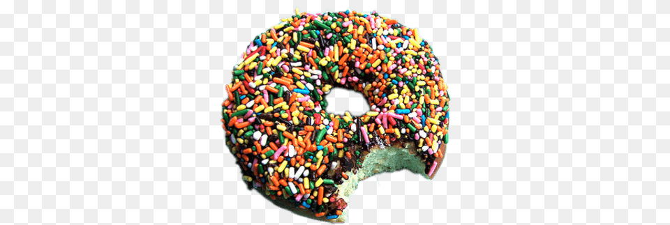 Multicolour Donut Donut With No Background, Birthday Cake, Cake, Cream, Dessert Free Png Download