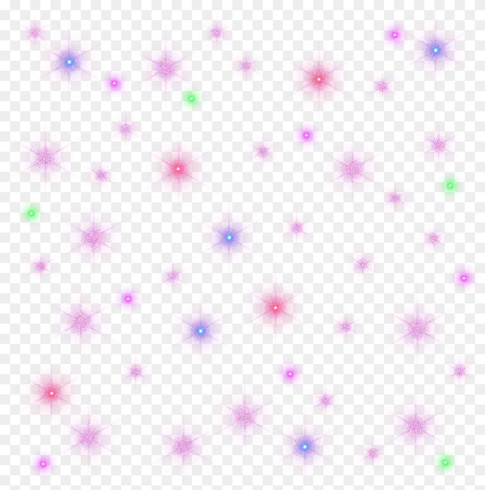 Multicolour Stars Stickpng Pattern, Purple, Home Decor Free Transparent Png