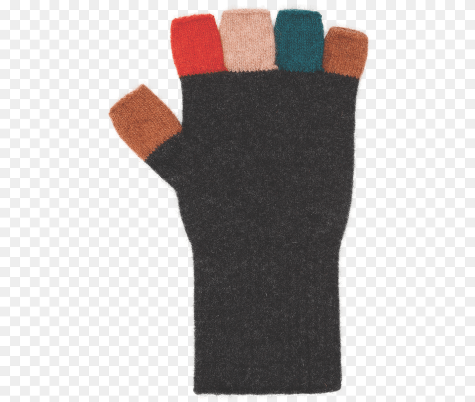 Multicolour Womens Fingerless Glove Wool, Clothing, Baby, Person Png