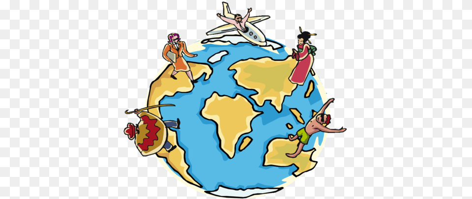Multicultural Family Clipart, Astronomy, Outer Space, Planet, Globe Png