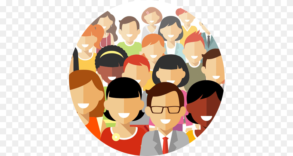 Multicultural Society People Community Icon, Person, Adult, Man, Male Free Png Download