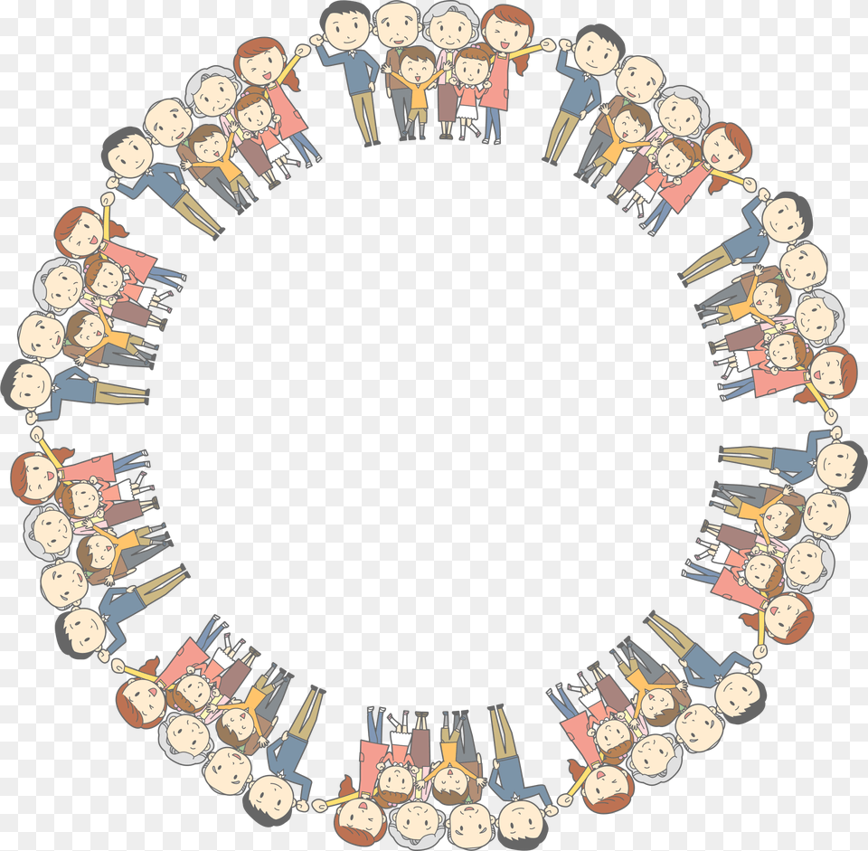 Multigenerational Family Circle Frame Family Circle Frame Clipart, Accessories, Jewelry, Necklace, Baby Free Png Download