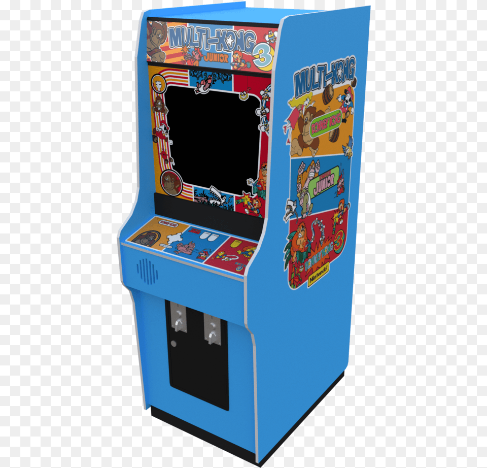 Multikong Nintendo Arcade Machine Video Game Arcade Cabinet, Arcade Game Machine Free Png