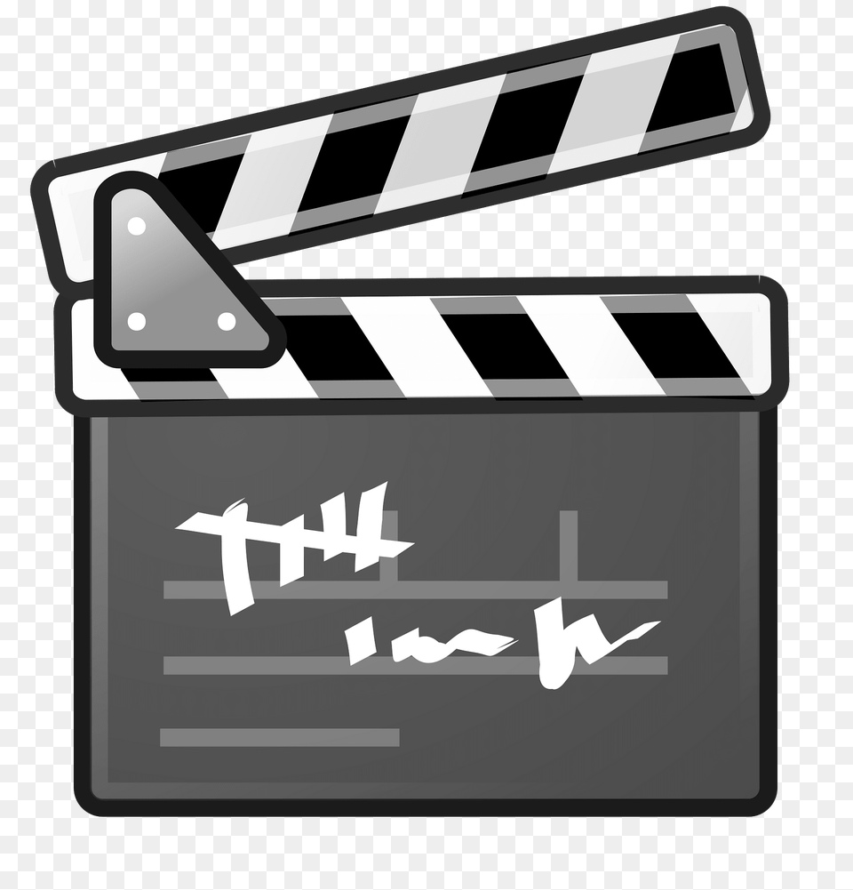 Multimedia Clipart, Fence, Clapperboard Png