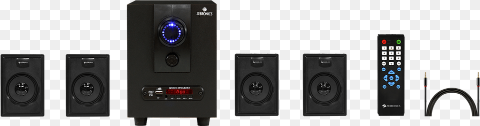 Multimedia Speakertitle Zebronics Studio Monitor, Electronics, Remote Control, Speaker, Home Theater Png