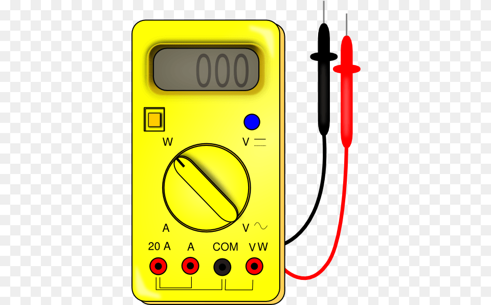 Multimeter Clip Art Multimeter, Electronics, Mobile Phone, Phone, Gas Pump Png