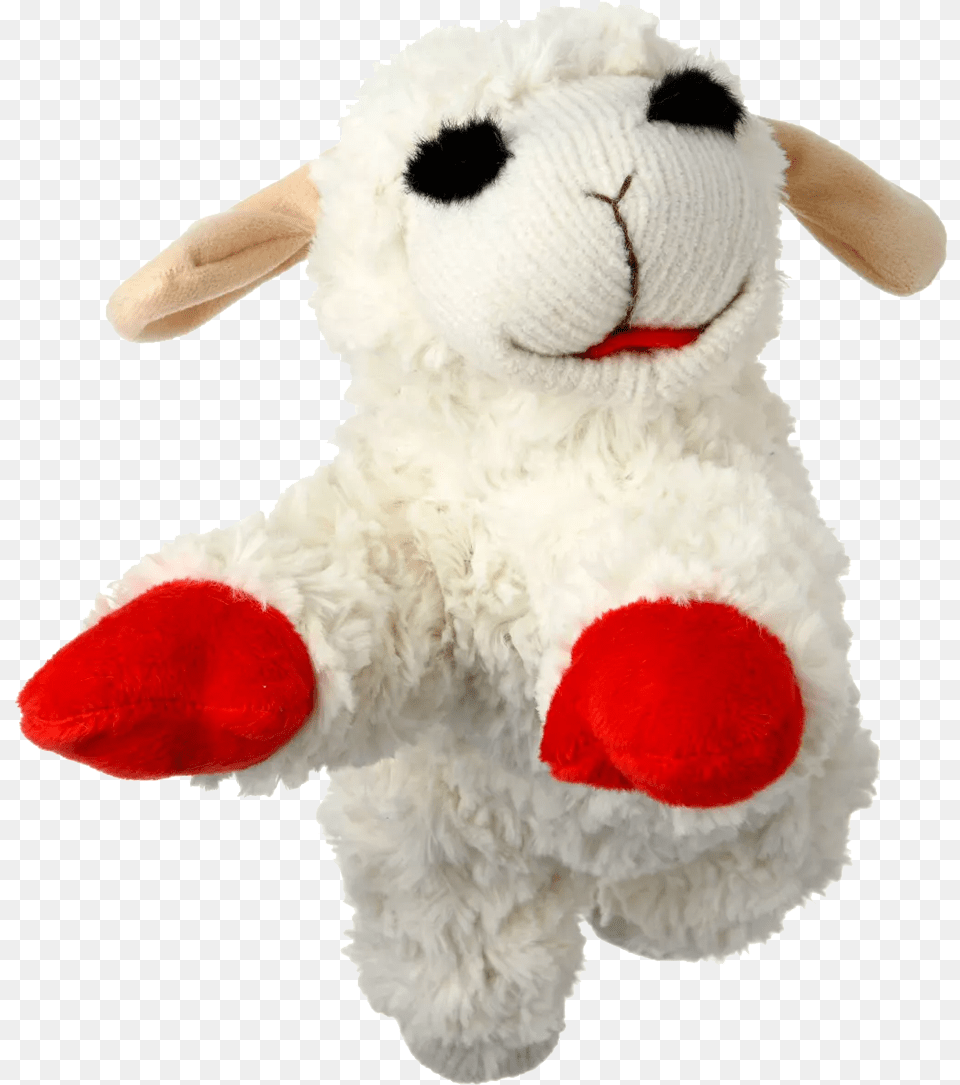 Multipet Lamb Chop Dog Toy Lamb Chop Stuffed Animal, Plush, Bear, Mammal, Wildlife Free Transparent Png
