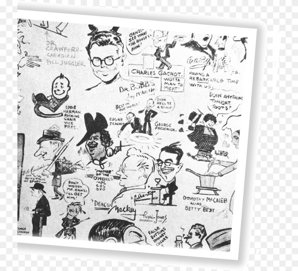Multiple Black And White Cartoons Cartoon, Publication, Book, Comics, Person Png Image