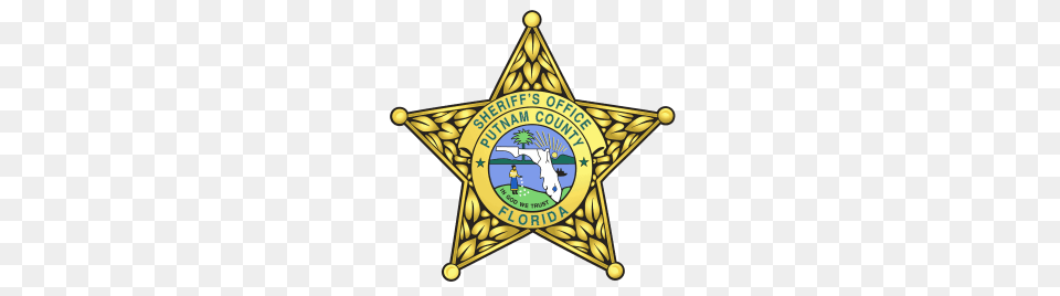 Multiple Reports Of Gunfire In The Area Putnam County Sheriff, Badge, Logo, Symbol, Person Free Png Download
