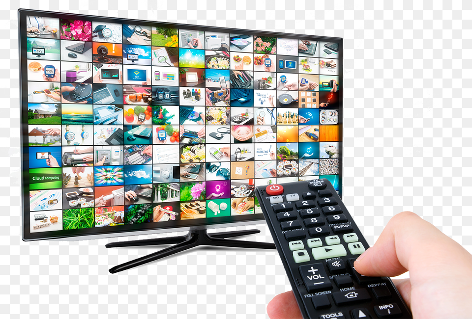 Multiple Tv Screens Cambiando De Canal En Televisin, Computer Hardware, Electronics, Hardware, Monitor Free Png Download