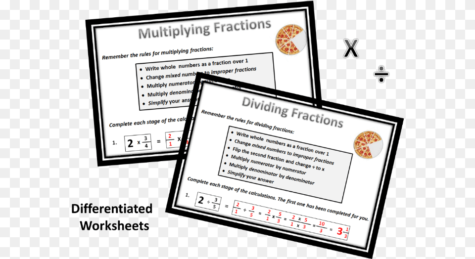 Multiplying Amp Dividing Worksheets Multiplication, Text, Business Card, Paper Png Image