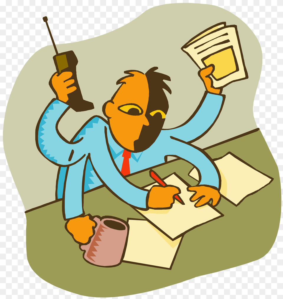 Multitasking Clipart Gallery Images, Cleaning, Person, Baby, Art Png Image