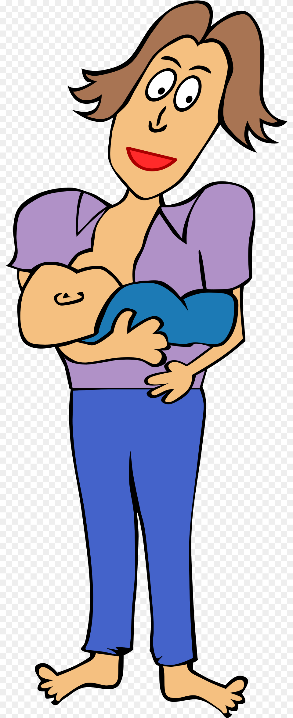 Mum Cartoon Big Image Mom Clip Art, Adult, Female, Person, Woman Png