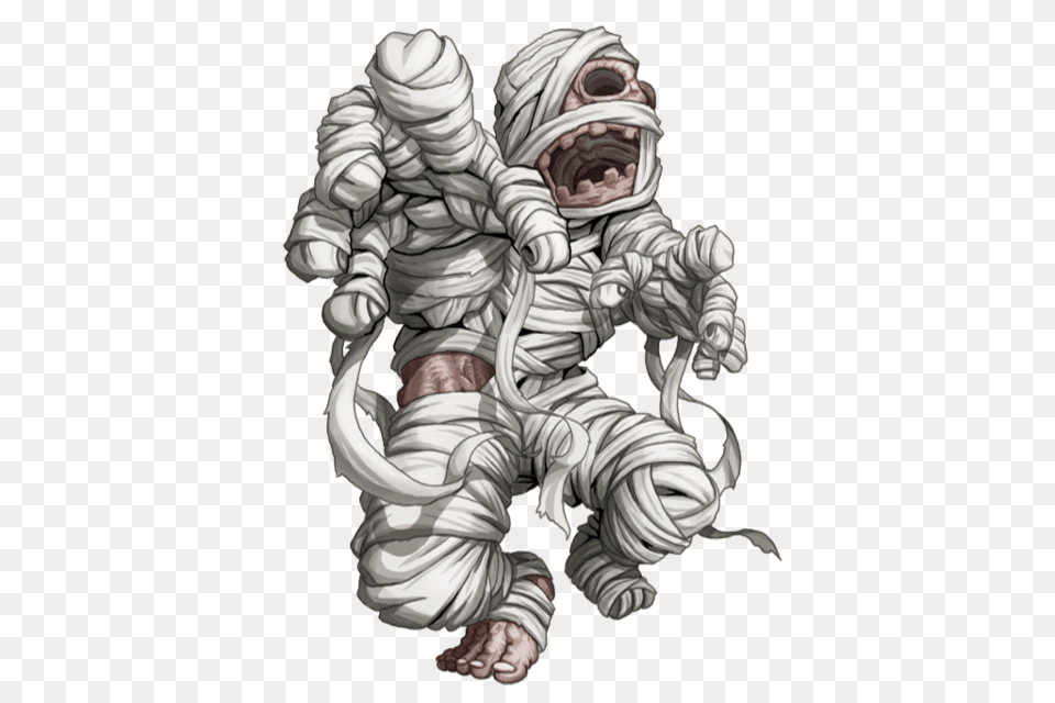 Mummy, Baby, Person, Art, Head Free Png