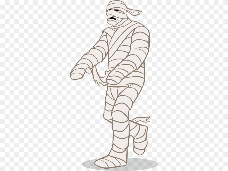 Mummy Clipart Scooby Doo Meme, Baby, Person, Art, Drawing Free Png Download
